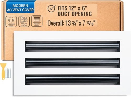 12x6 duct opening modern - 12x6,